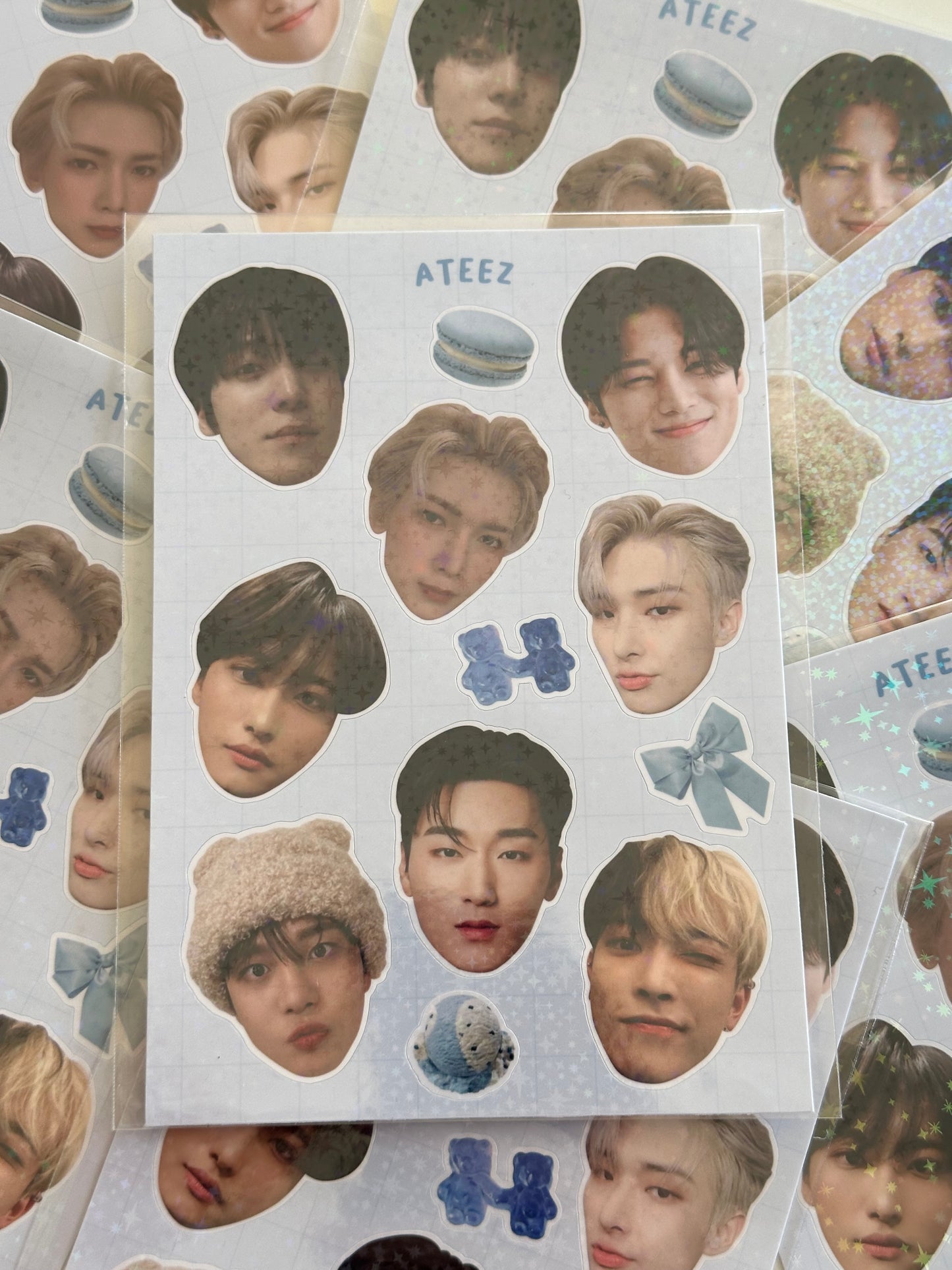 Sticker sheet Ateez
