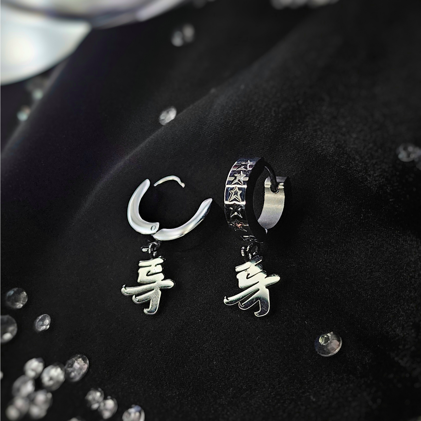 Boucles d’oreilles Stray Kids or ou argent