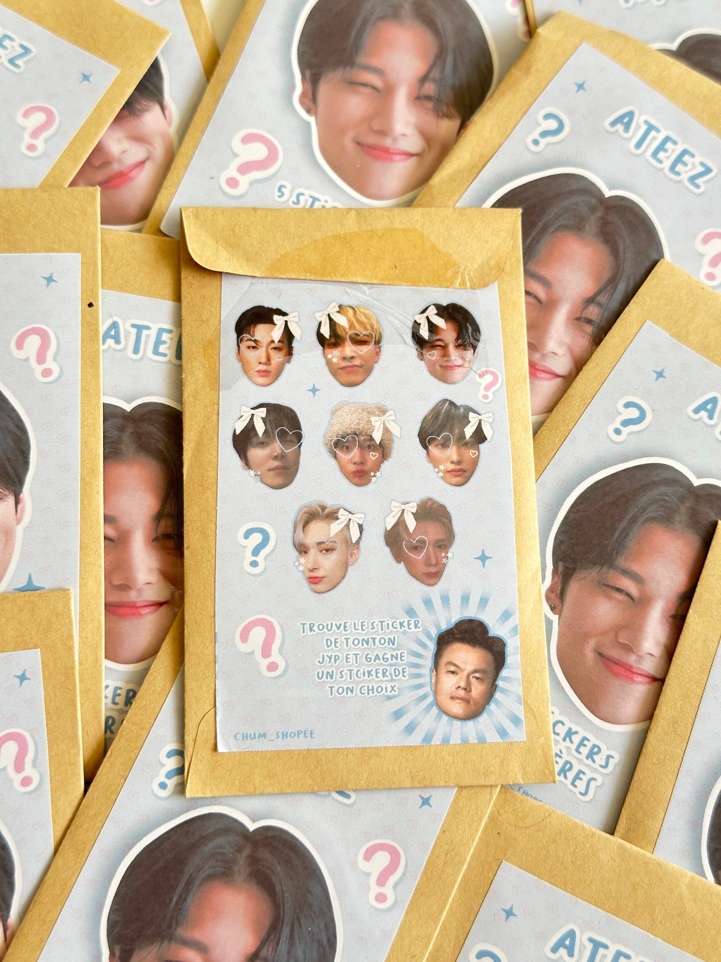 Mystery bag - Stickers Ateez
