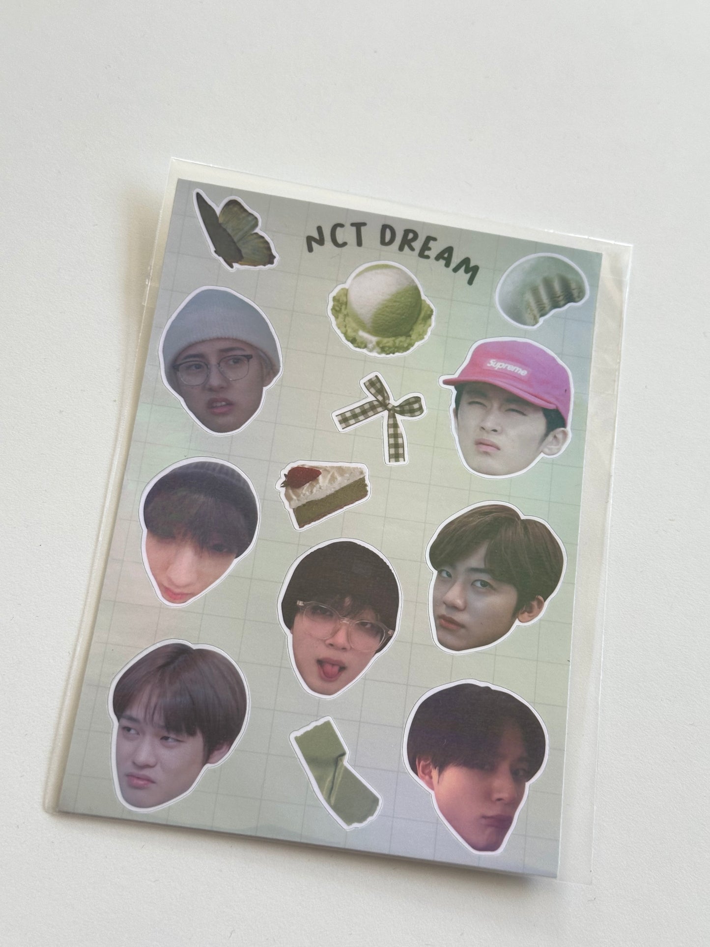 Sticker sheet NCT