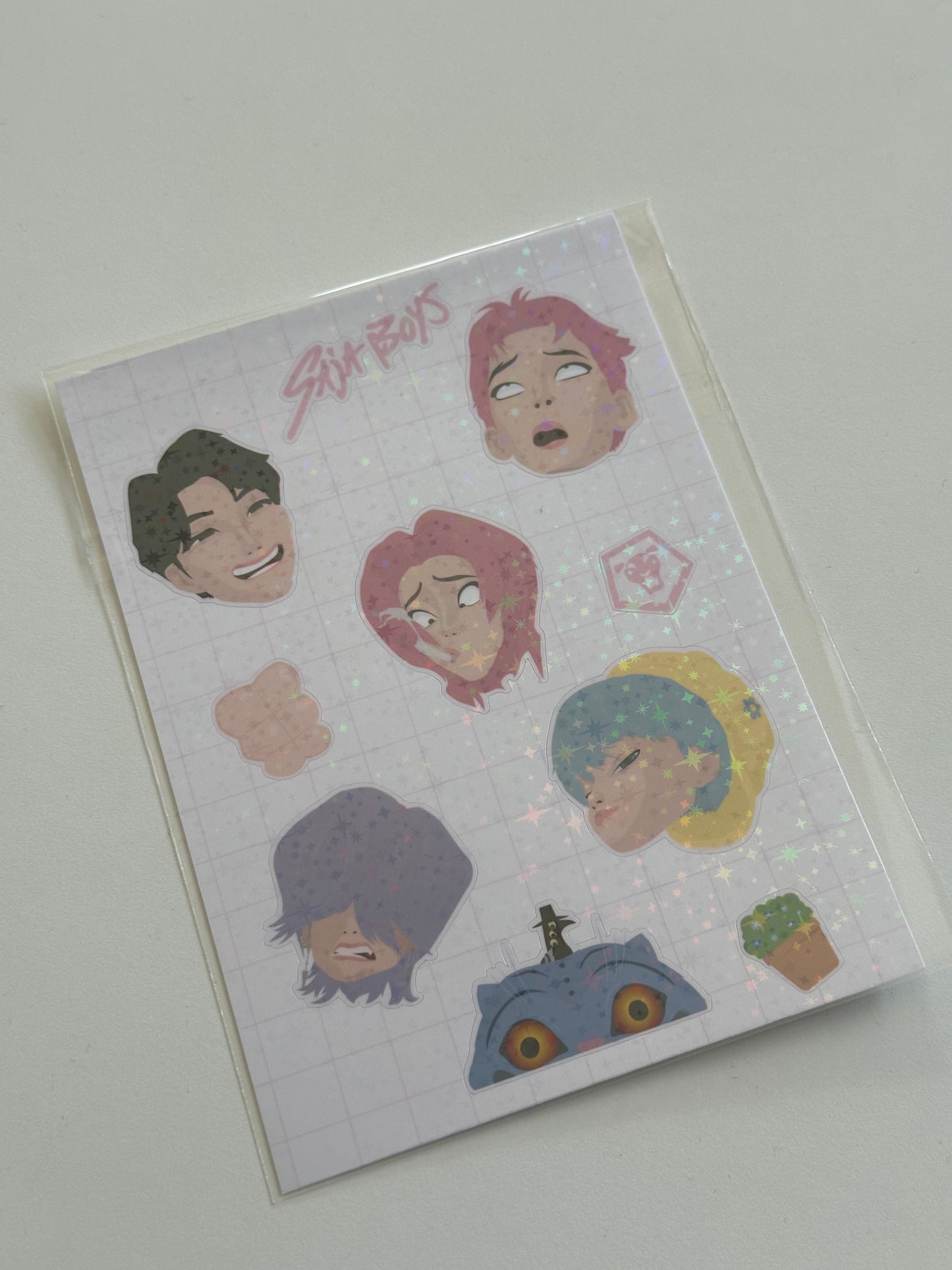 Sticker sheet Saja Boys