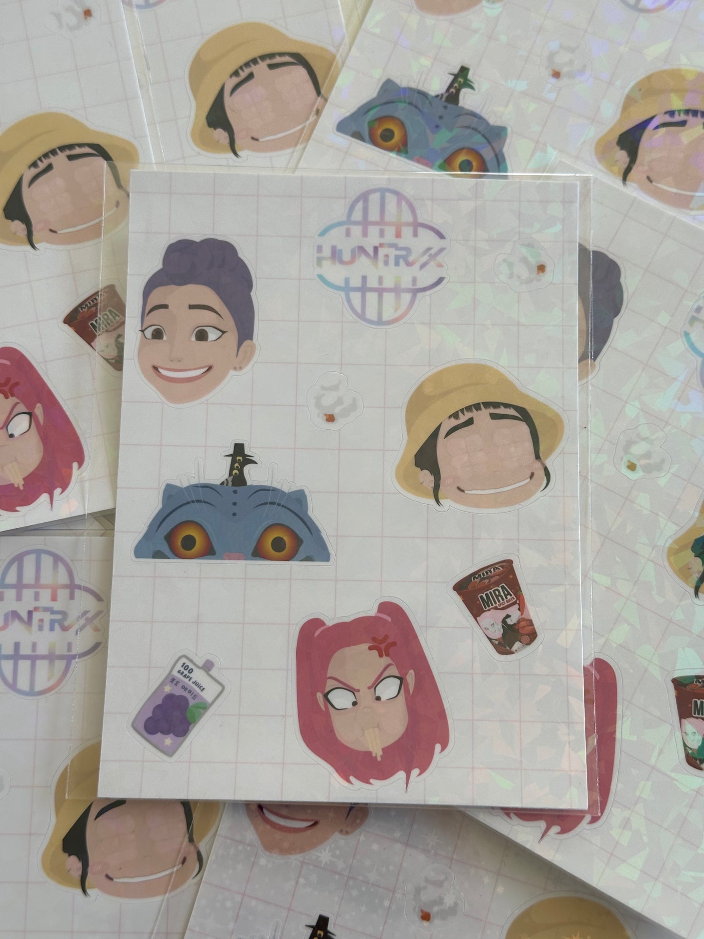 Sticker sheet Huntrix