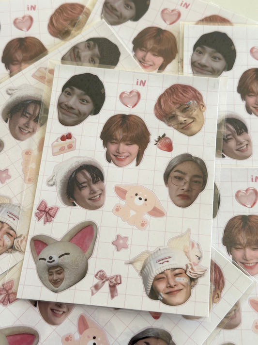 Sticker sheet Stray Kids - IN