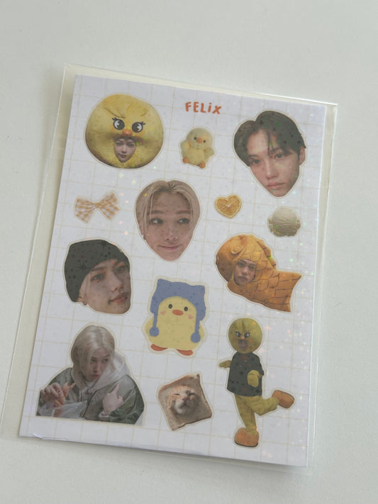 Sticker sheet Stray Kids - Felix