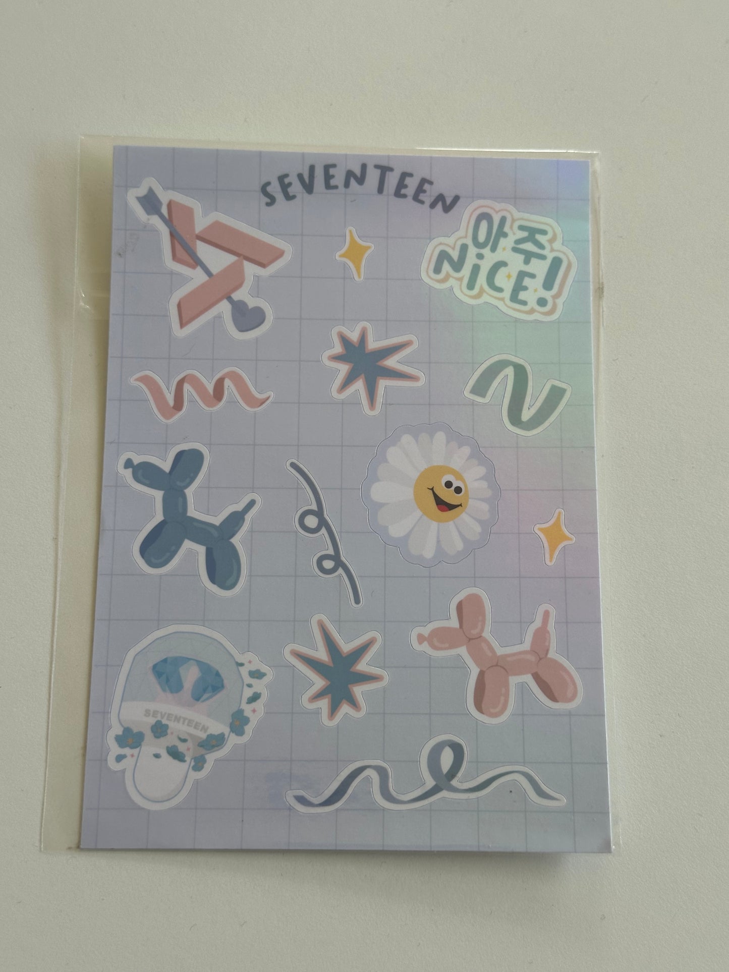 Sticker sheet Seventeen ✨