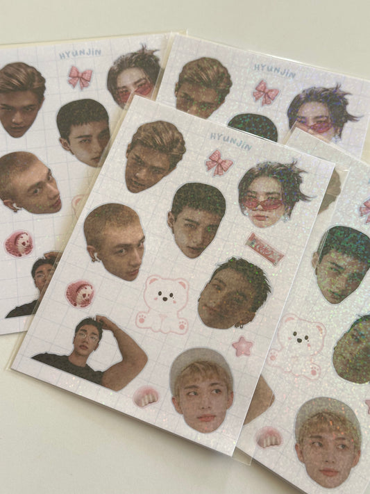 Sticker sheet Stray Kids - Hyunjin