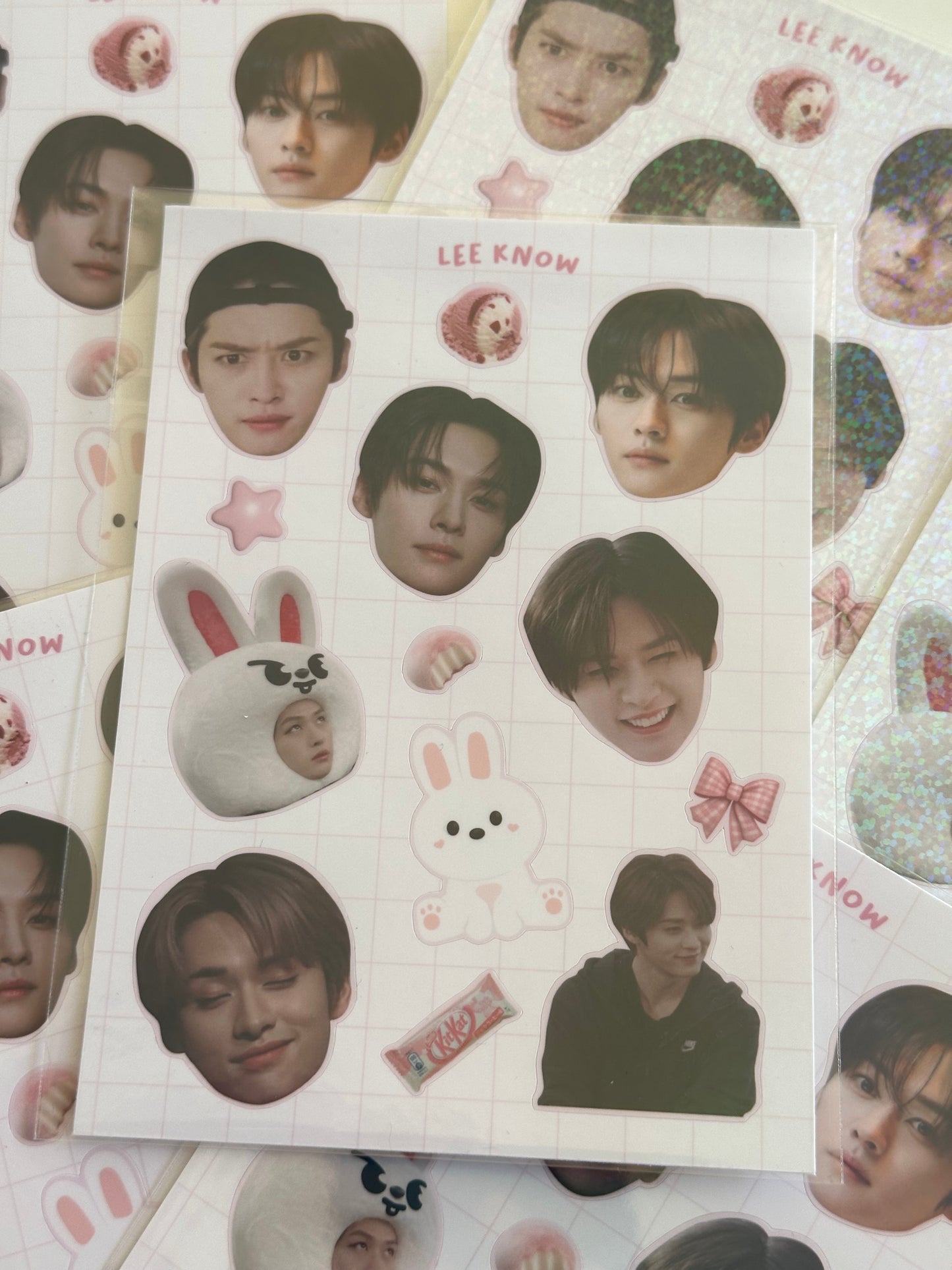 Sticker sheet Stray Kids - Lee Know