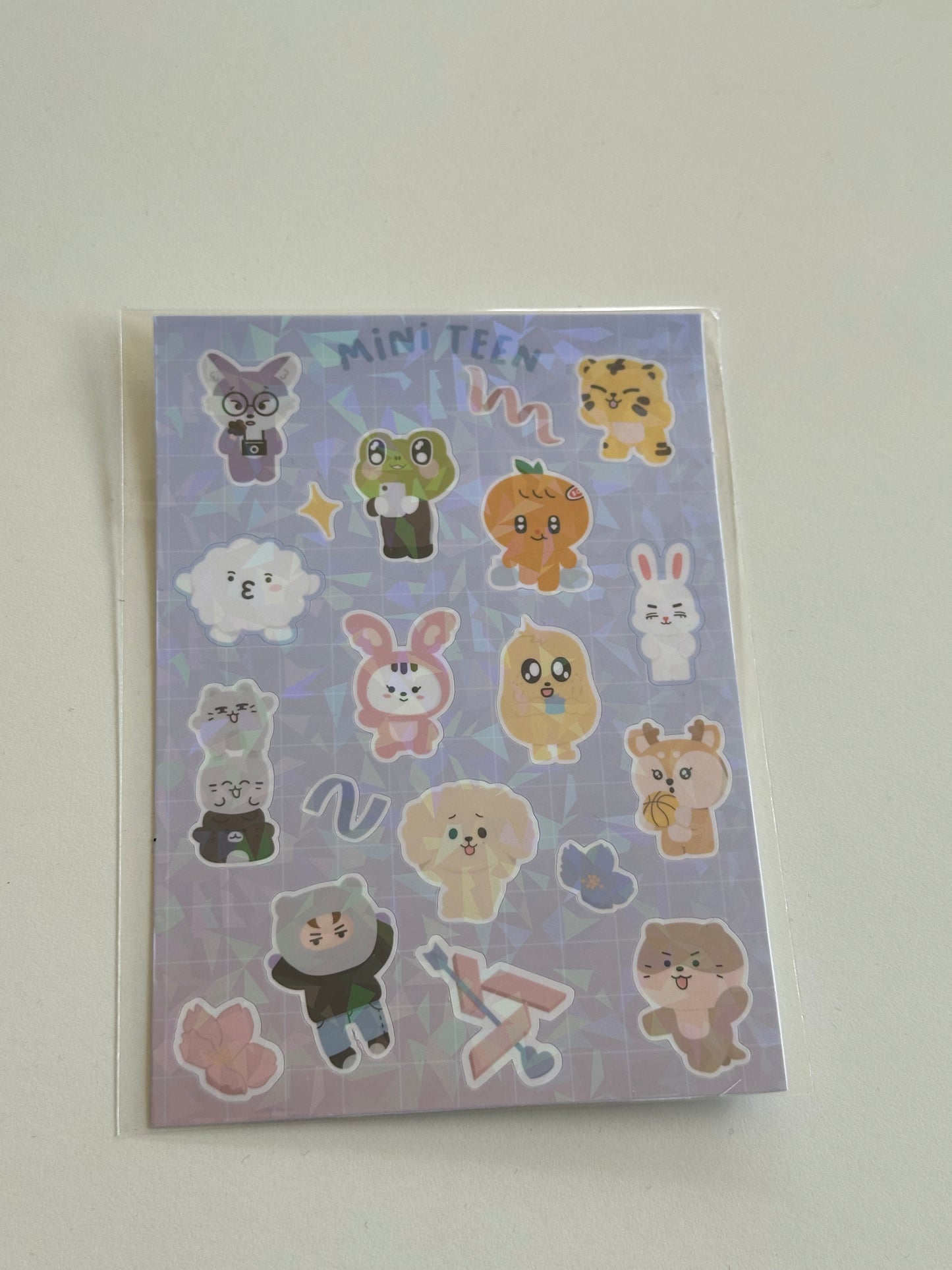Sticker sheet Seventeen - Mini Teen