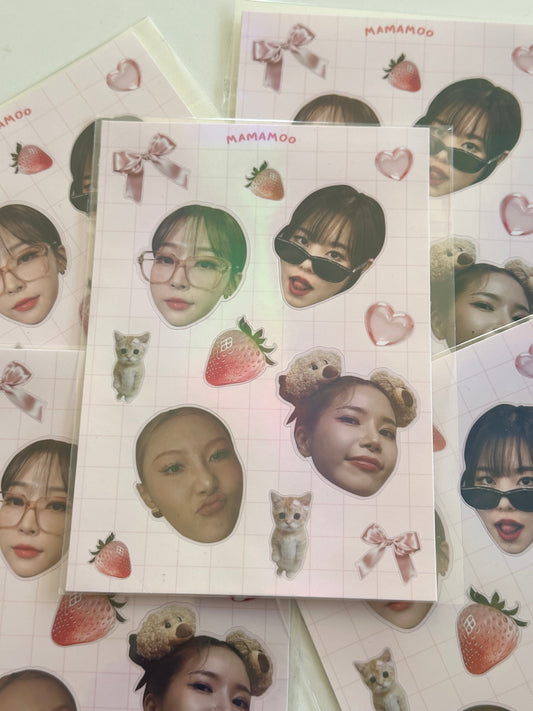 Sticker sheet Mamamoo