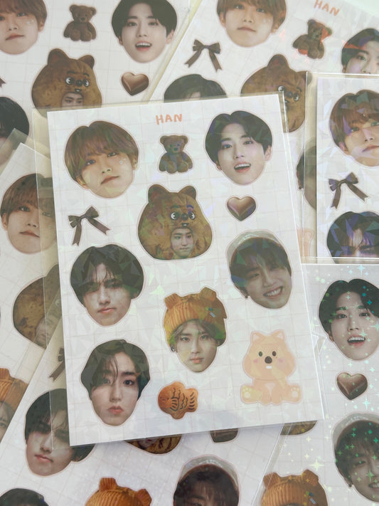 Sticker sheet Stray Kids - Han