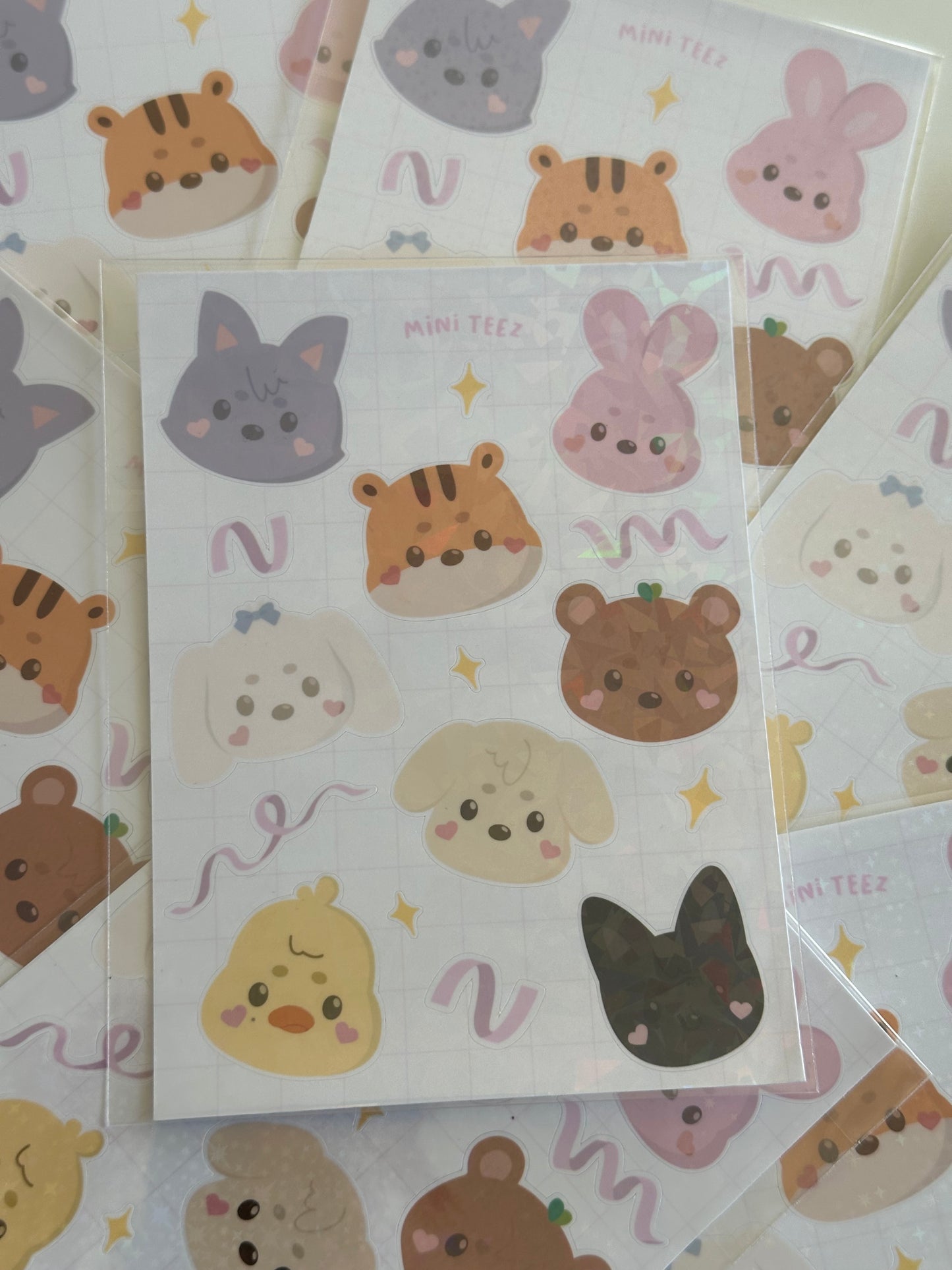 Sticker sheet Ateez - Mini Teez