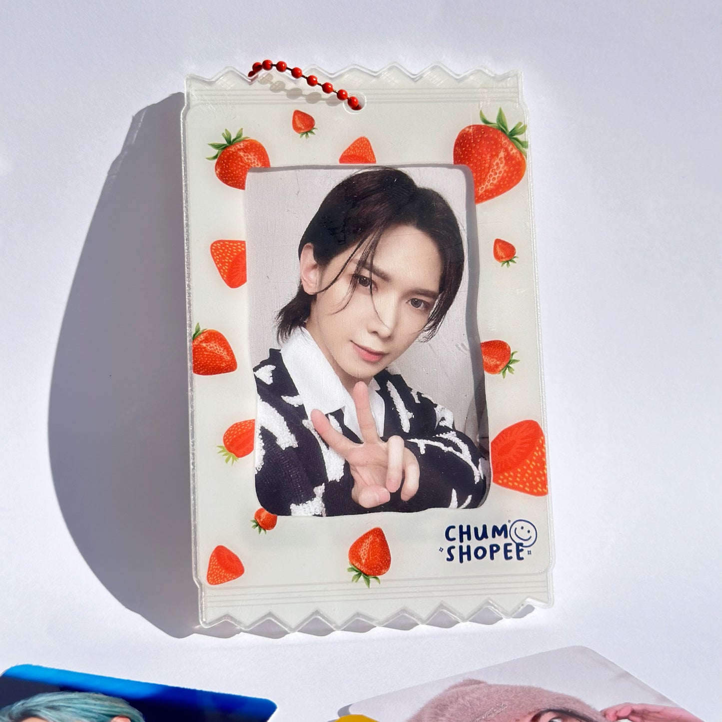 Photocard Holder fraise