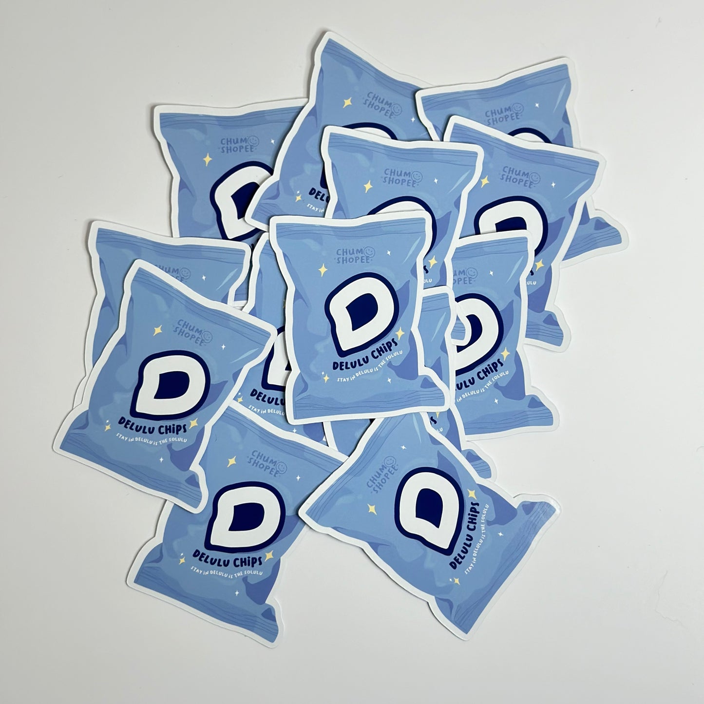 Sticker chips delulu