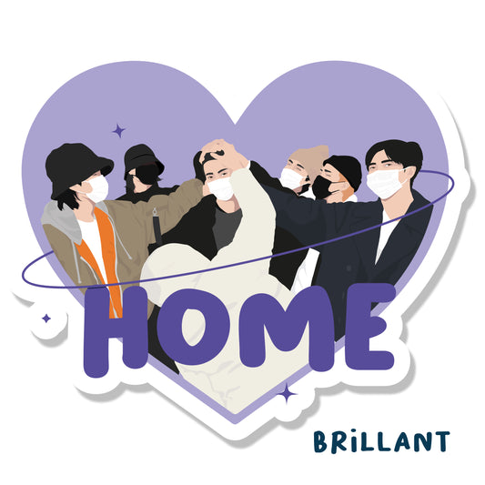 Sticker BTS - Home